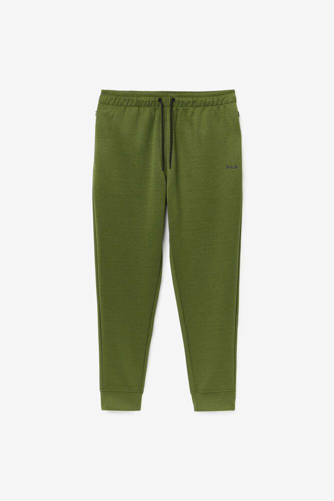 Fila Pants Mens Olive - Himmat Jogger - Philippines 8269347-DS